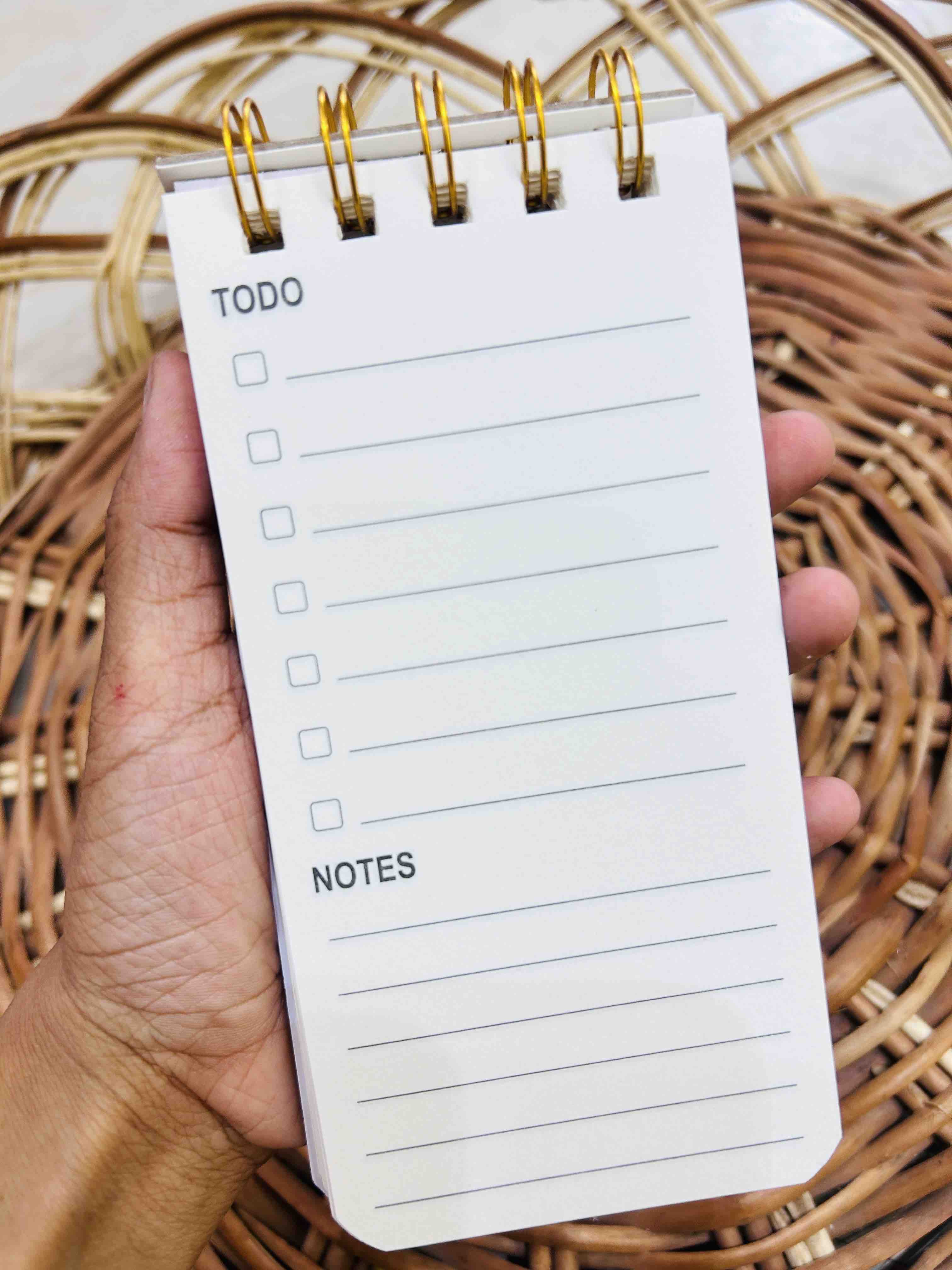 Panda To-Do Spiral Notepad