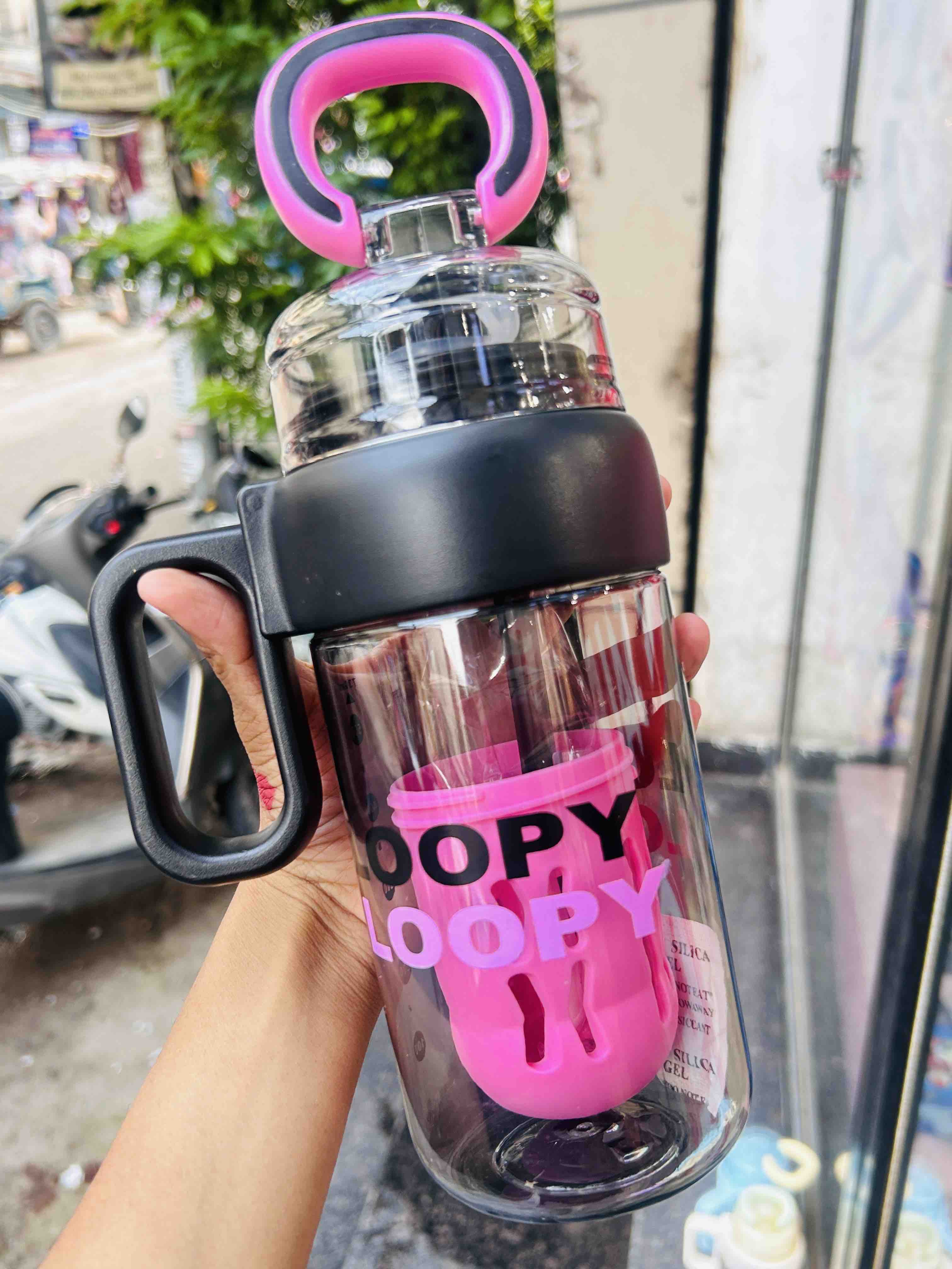 Loopy Loop Infuser Water Bottle with Handle