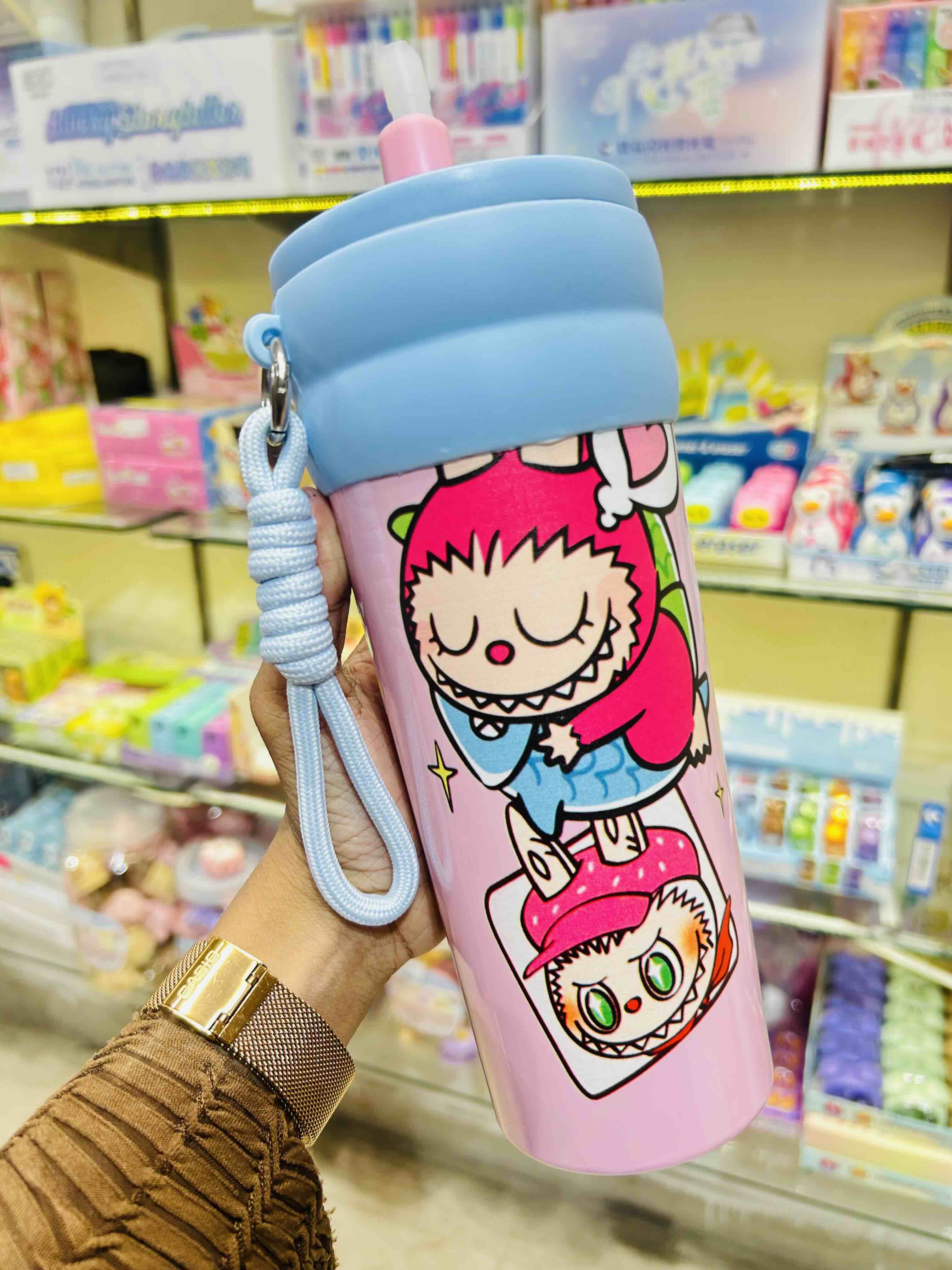 Labubu steel tumbler