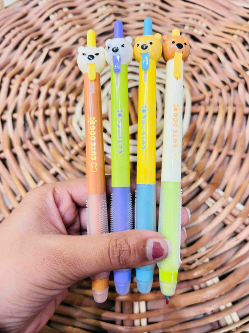 Bear Erasable Pen Set