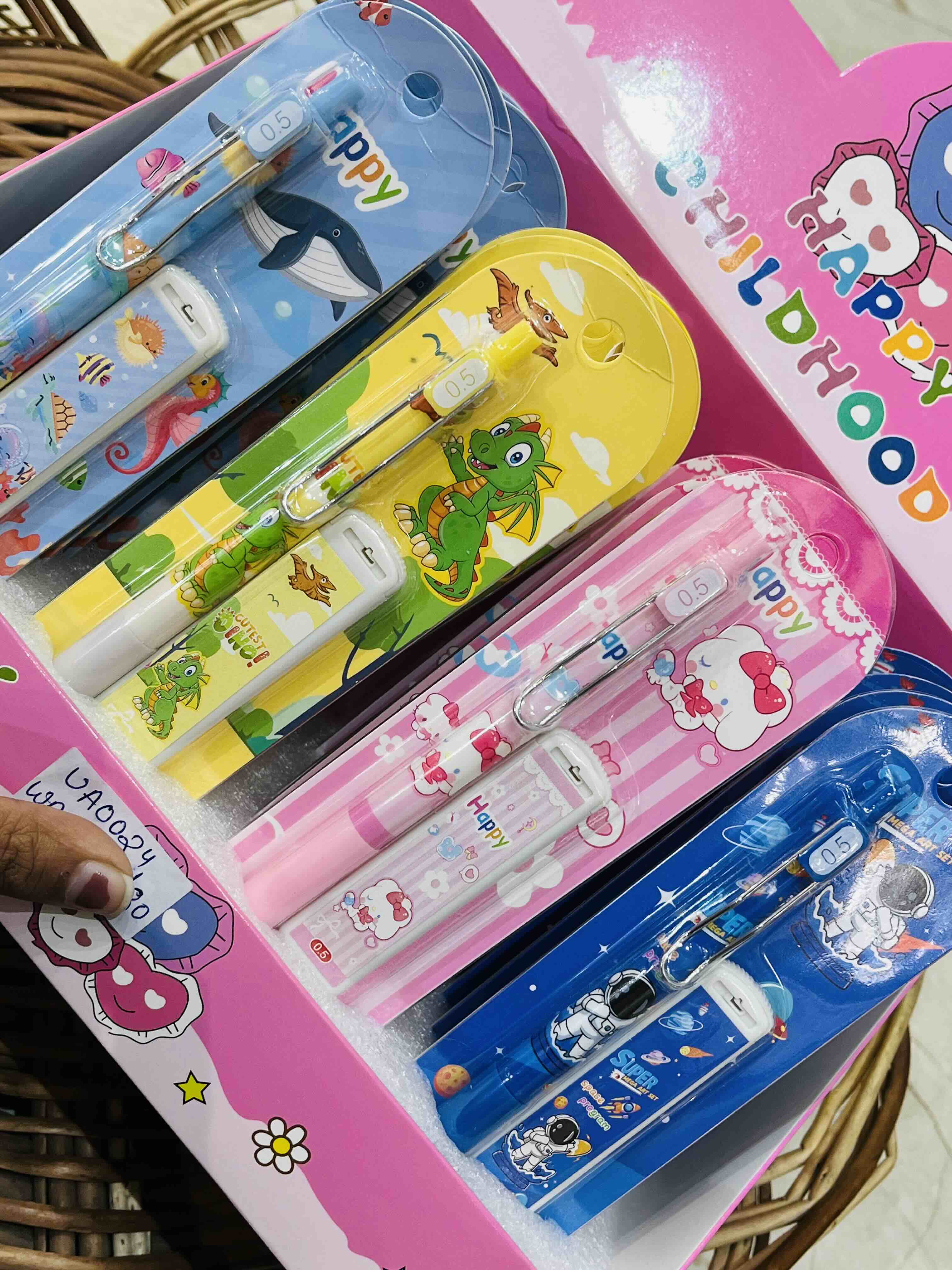 Cute Mechanical Pencil Set with Eraser