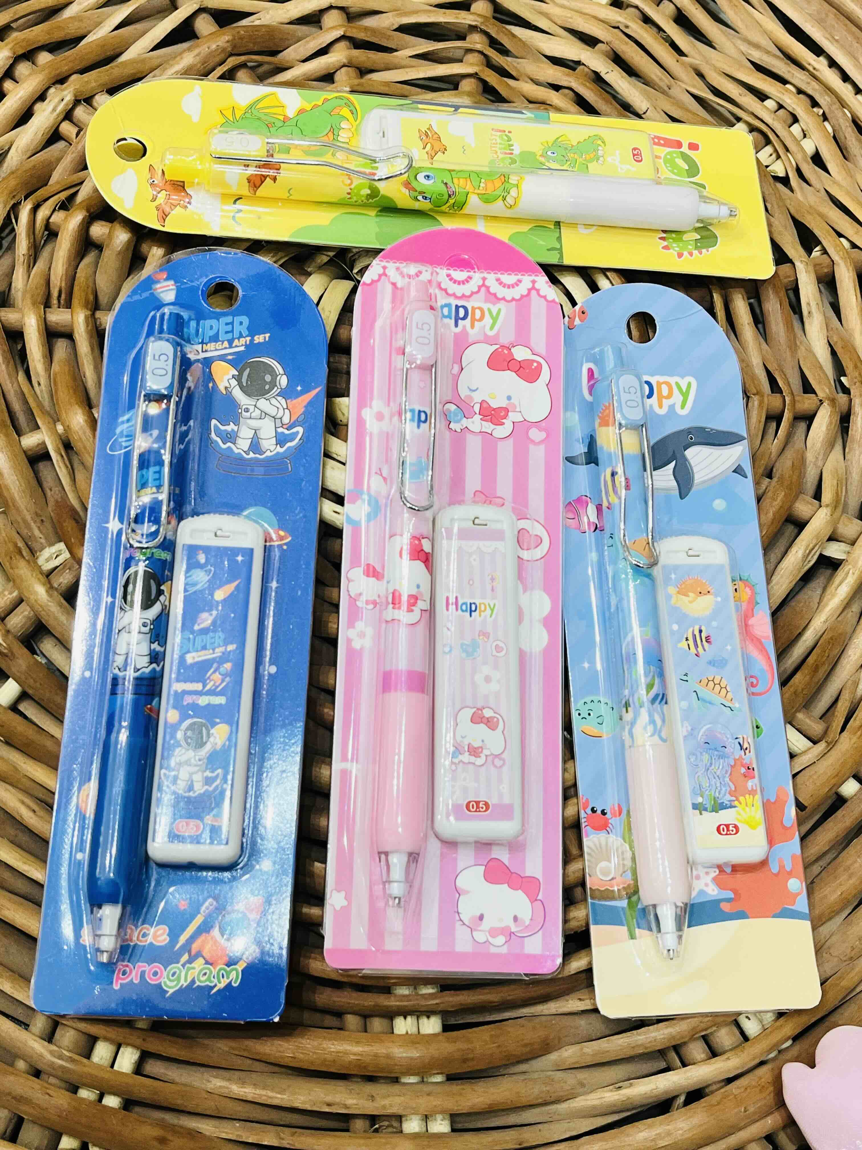 Cute Mechanical Pencil Set with Eraser