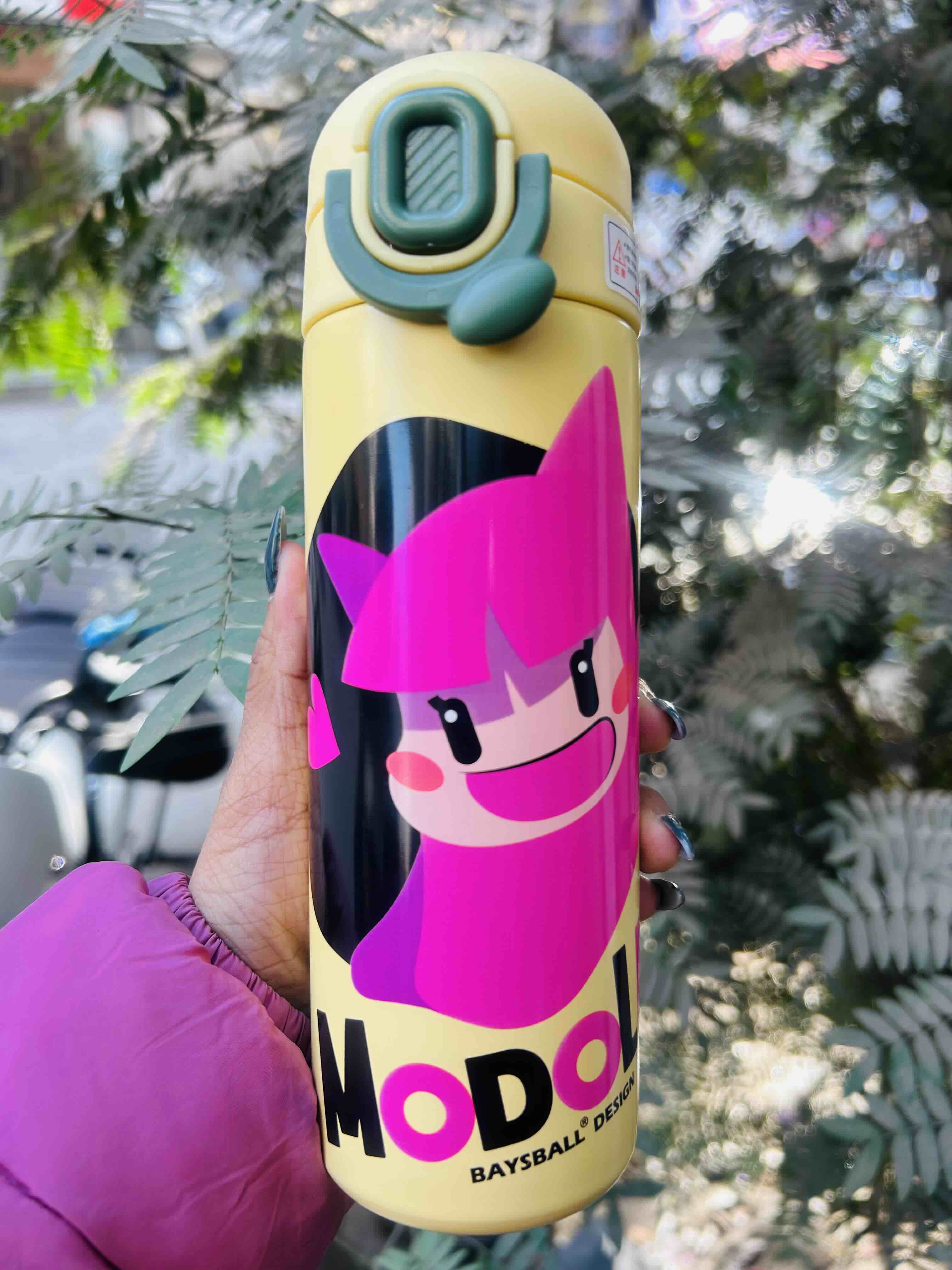 MODOL Cute Cartoon Insulated Water Bottle